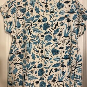 Blue Botanical Women's Tee